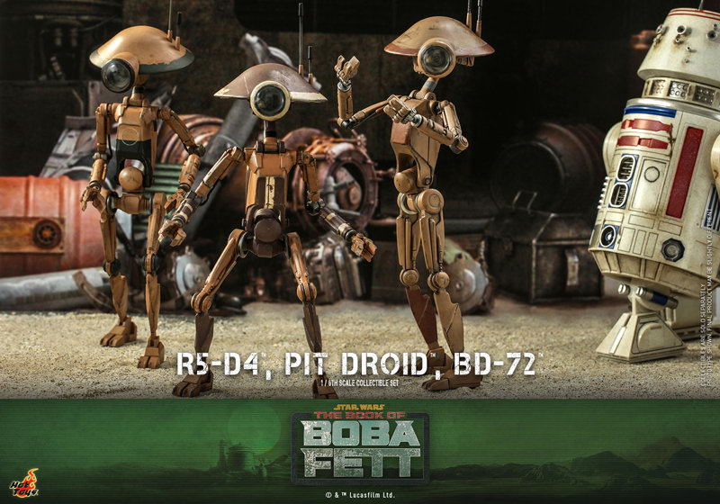 【テレビ・マスターピース】 『ボバ・フェット/The Book of Boba Fett』1/6スケールフィギュア R5-D4＆...