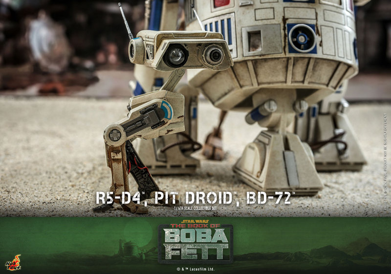 【テレビ・マスターピース】 『ボバ・フェット/The Book of Boba Fett』1/6スケールフィギュア R5-D4＆...