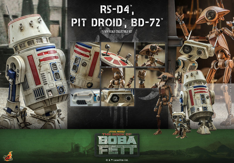 【テレビ・マスターピース】 『ボバ・フェット/The Book of Boba Fett』1/6スケールフィギュア R5-D4＆...