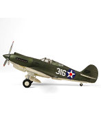 1/72 アメリカ軍 P-40B ホーク 81A-2 第47追撃飛行隊 ケネス・テイラー 機体番号316/15P 1941年12月7日 真珠湾 完成品