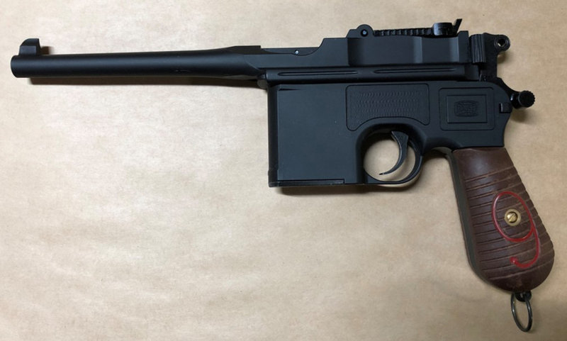 Mauser C96 Red9 MatteBlack