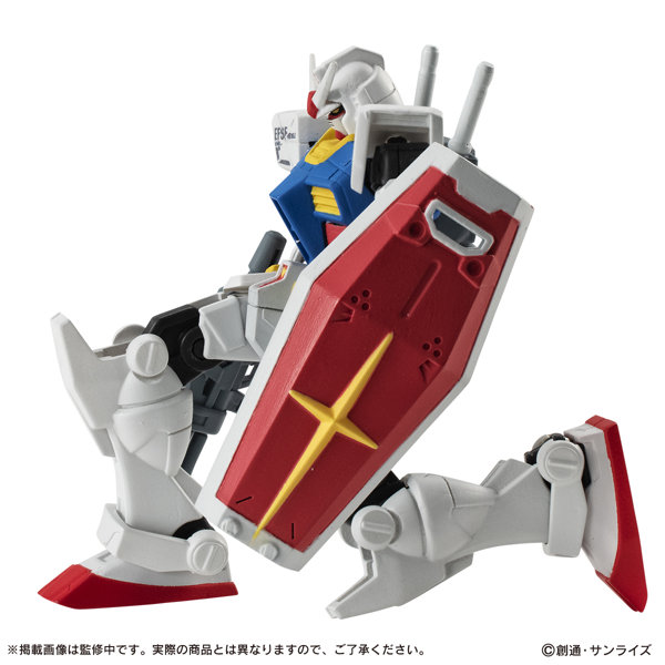 【BOX販売】機動戦士ガンダム CUPSULE ACTION RX-78‐2ガンダム（全2種） 1BOX:4個入