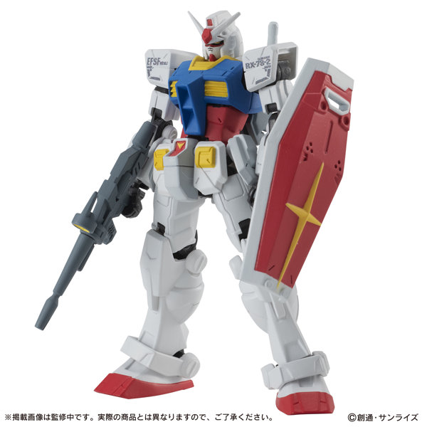 【BOX販売】機動戦士ガンダム CUPSULE ACTION RX-78‐2ガンダム（全2種） 1BOX:4個入