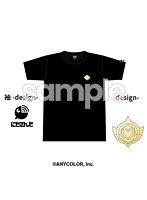 DMM.com [【DMM通販限定】にじさんじ Tシャツ ブラック 勇気ちひろ