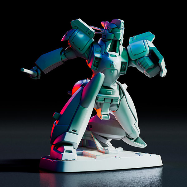 PLAMAX MF-71 minimum factory 機動警察パトレイバー イングラム ＆ クラブマンハイレッグ レイバーカラーVer.