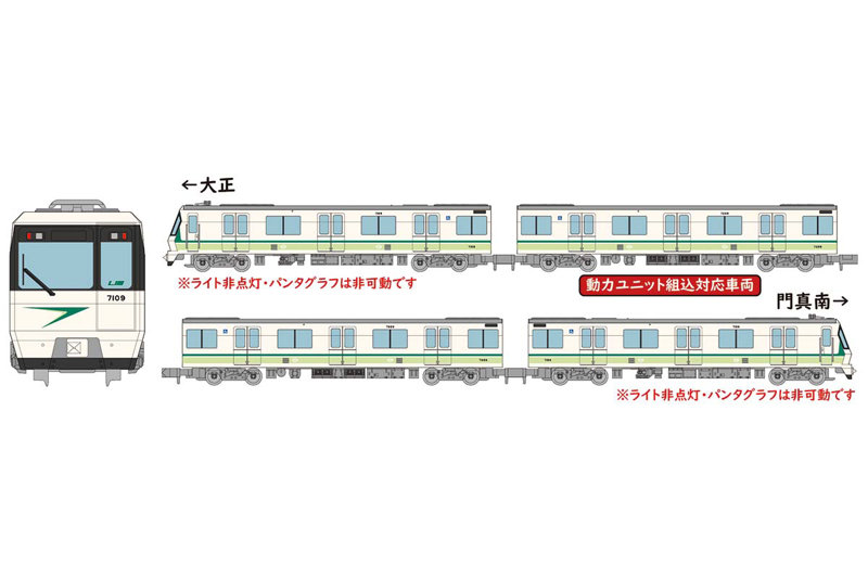 DMM.com [32215 リニア地下鉄道コレクション 大阪市交通局70系前期車