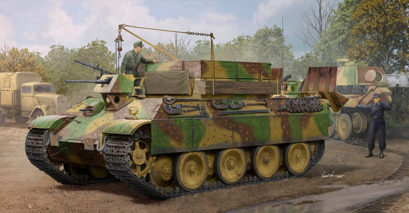 1/35 ドイツ ベルゲパンサーG型 戦車回収車（後期型）