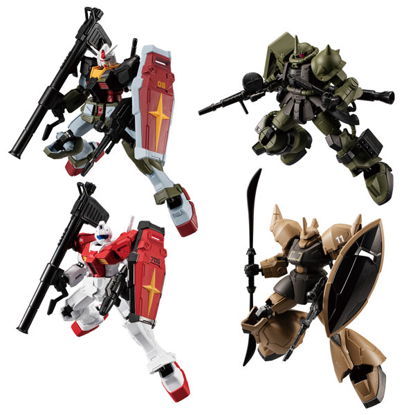 【BOX販売】機動戦士ガンダム GフレームFA REAL TYPE SELECTION（全8種） 1BOX:10個入