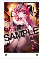 くろバニーCLUB アクリルミニボードコレクション10 きみしま青