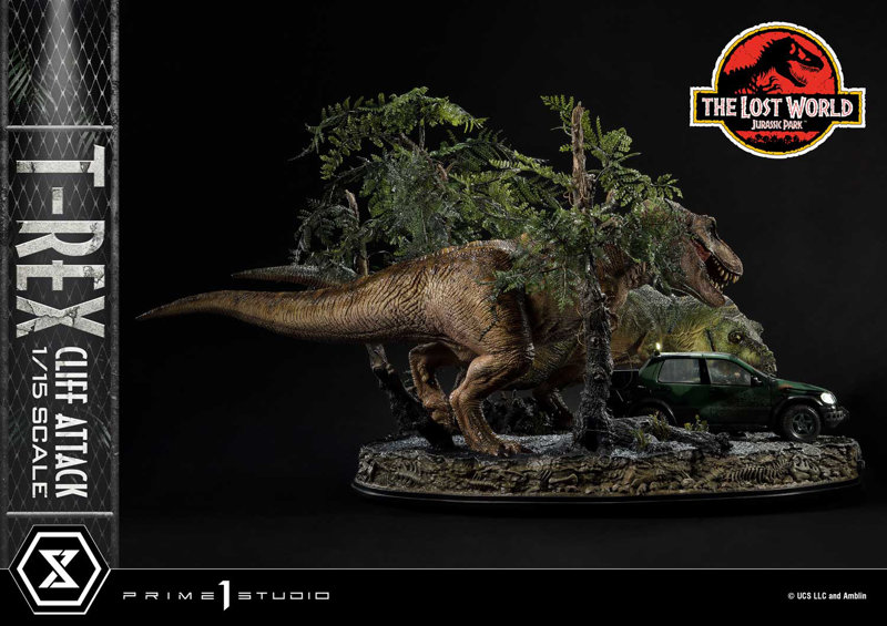 レガシーミュージアムコレクション ロスト・ワールド/ジュラシック・パーク T-REX クリフアタック 1/15