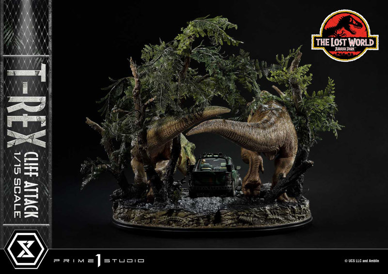 レガシーミュージアムコレクション ロスト・ワールド/ジュラシック・パーク T-REX クリフアタック 1/15