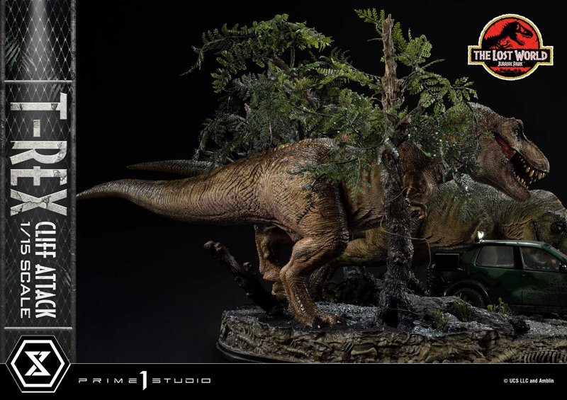 レガシーミュージアムコレクション ロスト・ワールド/ジュラシック・パーク T-REX クリフアタック 1/15