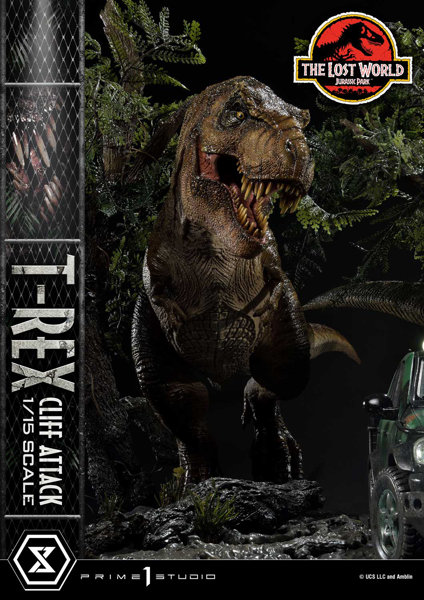 レガシーミュージアムコレクション ロスト・ワールド/ジュラシック・パーク T-REX クリフアタック 1/15