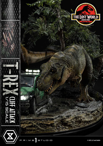 レガシーミュージアムコレクション ロスト・ワールド/ジュラシック・パーク T-REX クリフアタック 1/15