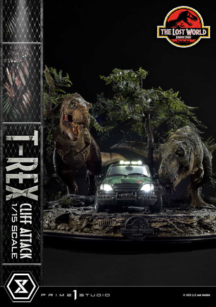 レガシーミュージアムコレクション ロスト・ワールド/ジュラシック・パーク T-REX クリフアタック 1/15