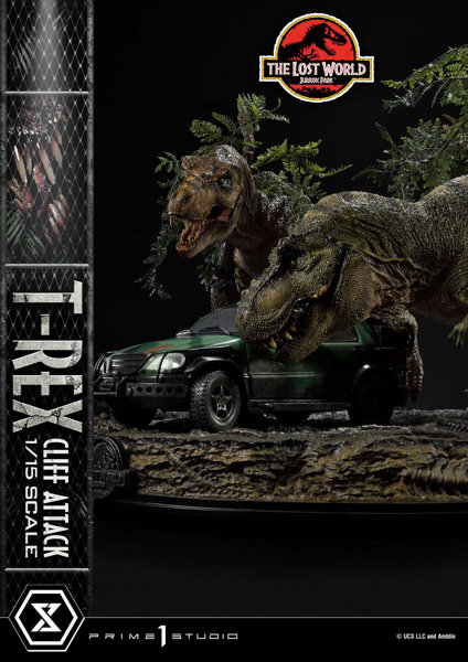 レガシーミュージアムコレクション ロスト・ワールド/ジュラシック・パーク T-REX クリフアタック 1/15