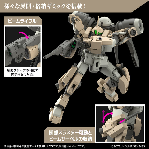 HG 1/144 デミバーディング