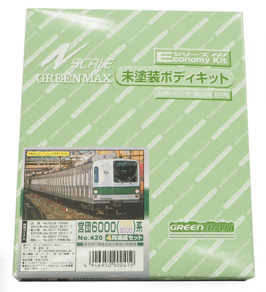 420 営団6000（7000/8000）系 4両編成セット