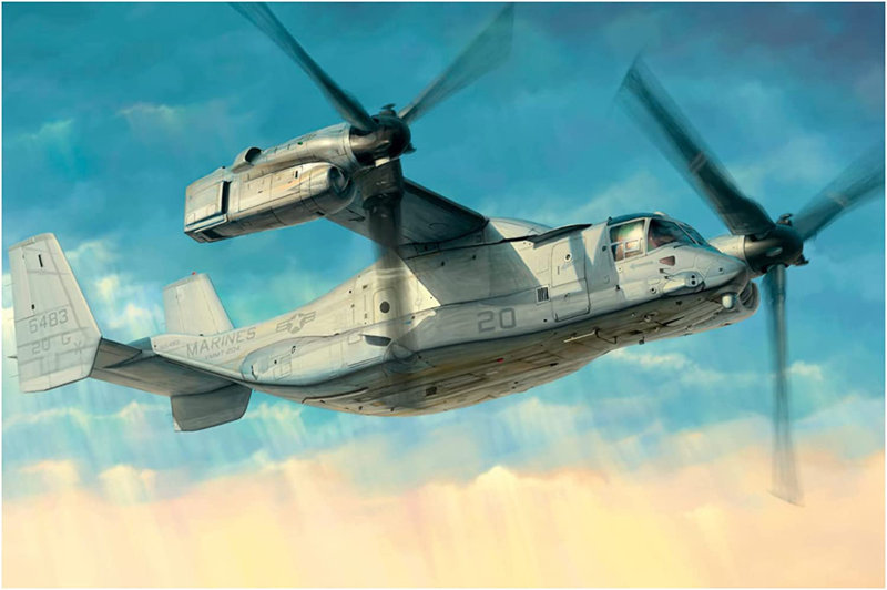 ホビーボス 1/48 アメリカ海兵隊 MV-22オスプレイ