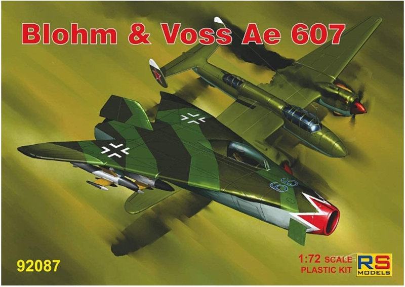 RSモデル 1/72 ドイツ空軍 ブロム ＆ フォッス Ae607