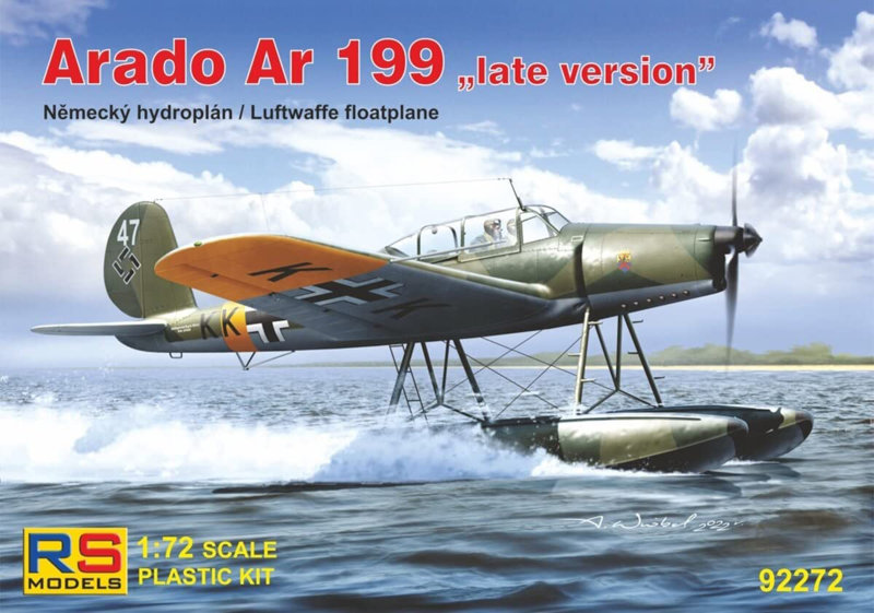 RSモデル 1/72 ドイツ空軍 アラド Ar-199 後期型