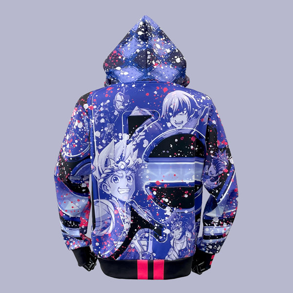 大工の源さん 超韋駄天 フルグラフィックパーカー BOYS Ver.（XLサイズ）