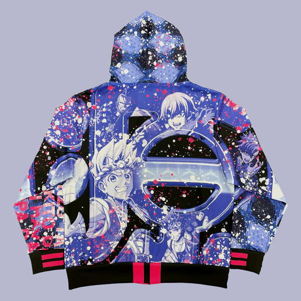 大工の源さん 超韋駄天 フルグラフィックパーカー BOYS Ver.（XLサイズ）