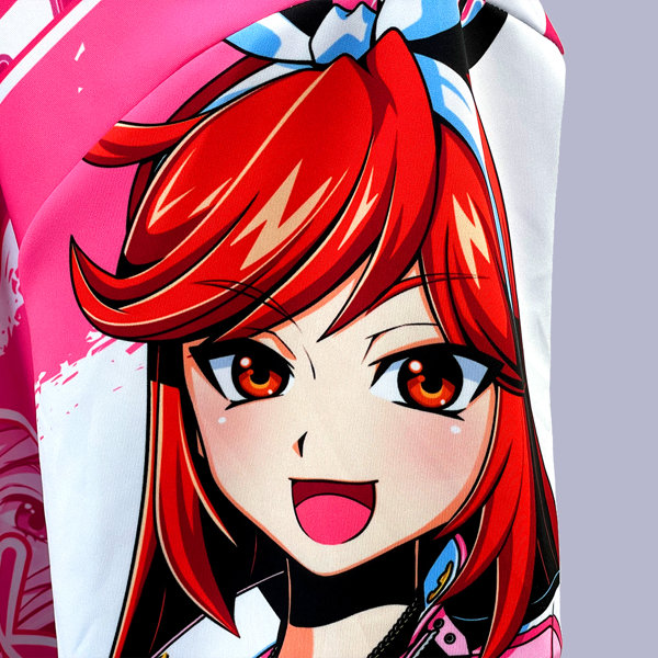 大工の源さん 超韋駄天 フルグラフィックパーカー GIRLS Ver.（XLサイズ）