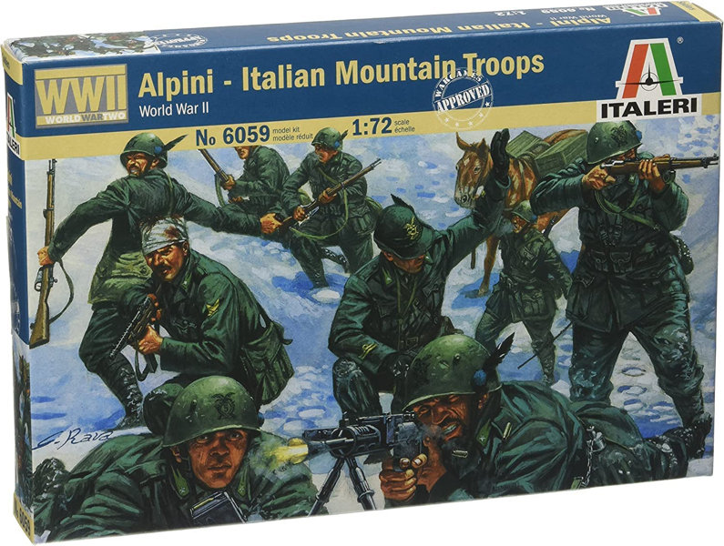 イタレリ 1/72 WW.II イタリア軍山岳兵