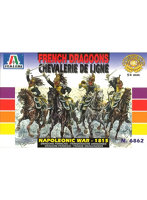 イタレリ 1/32 ナポレオン戦争 フランス竜騎兵 ライン騎士道
