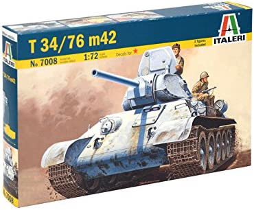 イタレリ 1/72 WW.II ソビエト軍 T 34/76 m42