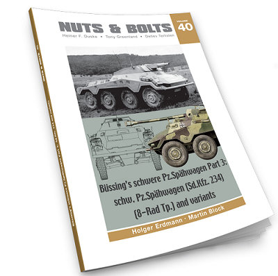 Nuts＆Bolts ビュッシングNAG社の重装甲車 Part.3:Sd.kfz.234，派生車