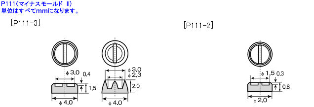 プラユニットP111 マイナスモールドII