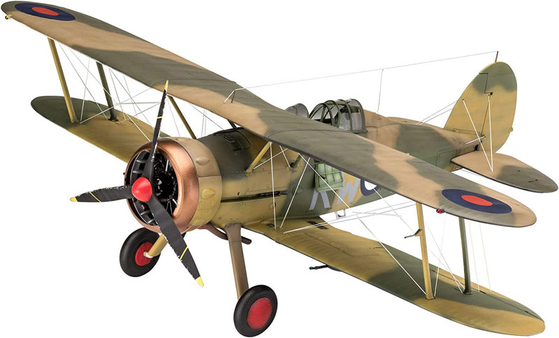 ドイツレベル 1/32 イギリス空軍 グロスター グラジエーター Mk.II
