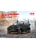 ICM 1/72 ドイツ陸軍 G4 パルチザン・ヴァーゲン with MG34