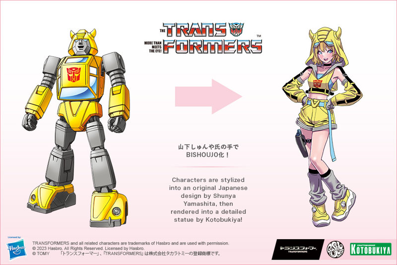 TRANSFORMERS美少女 バンブル