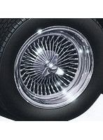 1/24 ザ☆チューンドパーツNo.109 ワイヤーホイール（シルバーメッキ） 13インチ