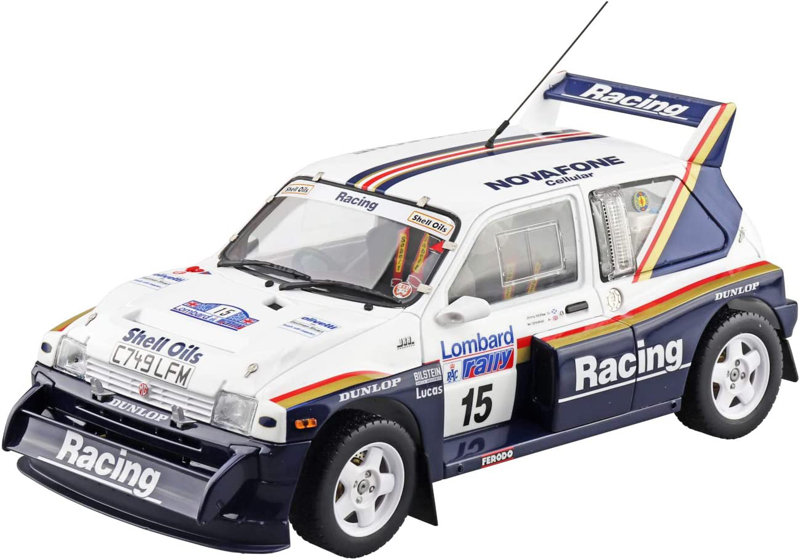 スカイネット 1/24 ベルキットNo.16 MG メトロ 6R4 ロンバード RACラリー 1986