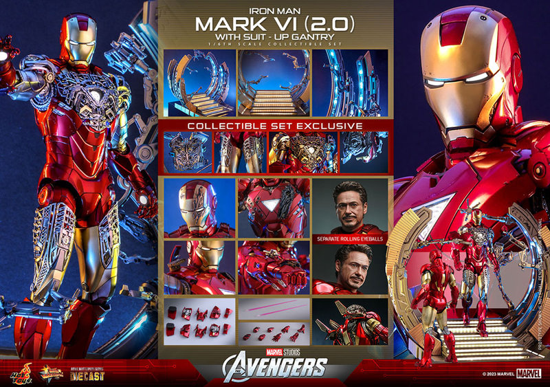 【ムービー・マスターピース DIECAST】 『アベンジャーズ』1/6スケールフィギュア アイアンマン・マーク...