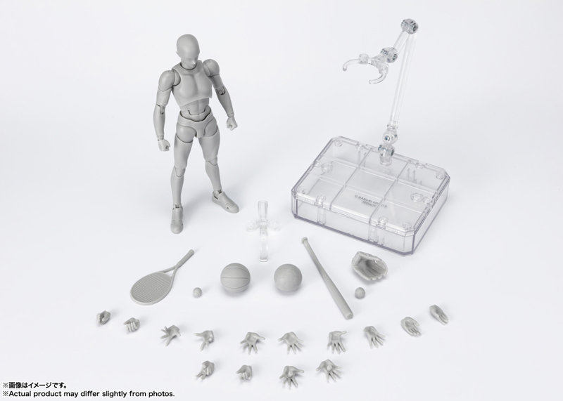 S.H.Figuarts ボディくん-スポーツ- Edition DX SET （Gray Color Ver.）