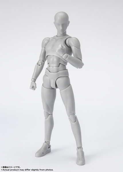 S.H.Figuarts ボディくん-スポーツ- Edition DX SET （Gray Color Ver.）