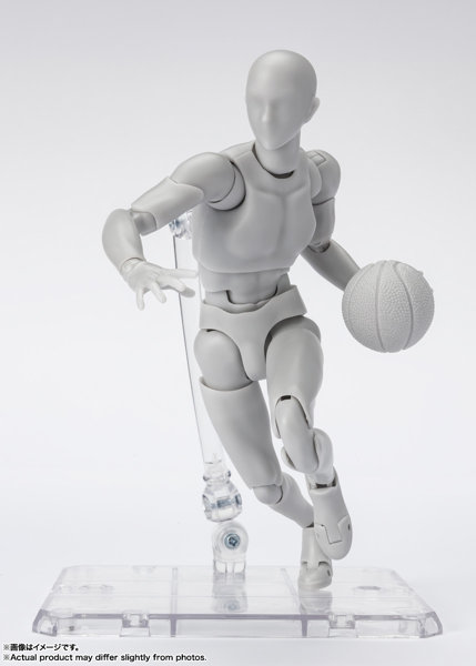 S.H.Figuarts ボディくん-スポーツ- Edition DX SET （Gray Color Ver.）