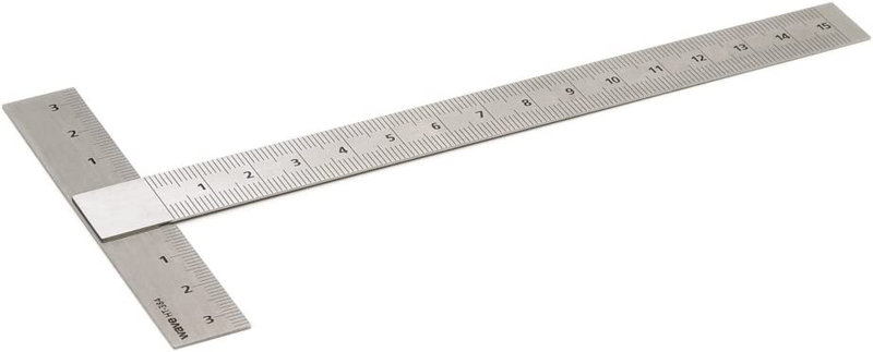 HGステンレスT定規 L