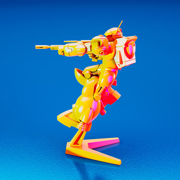 PLAMAX MF-77 minimum factory 銀河漂流バイファム バイファム ＆ ウグ アナザーカラーVer.