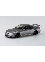ザ☆スナップキットNo.11SP-4 ニッサン R34スカイラインGT-R カスタムホイール(アスリートシルバー)