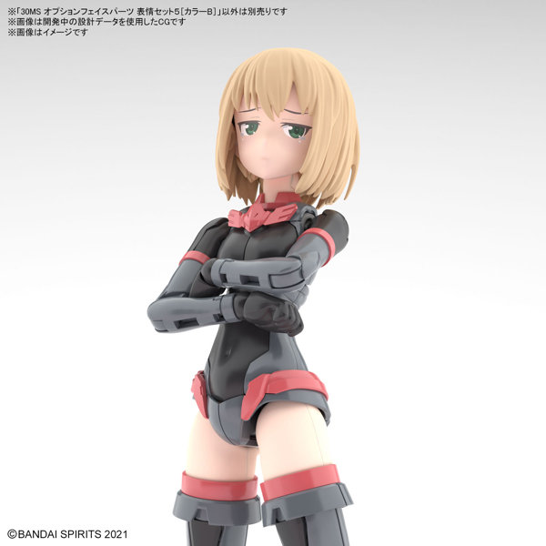 30MS オプションフェイスパーツ 表情セット5［カラーB］