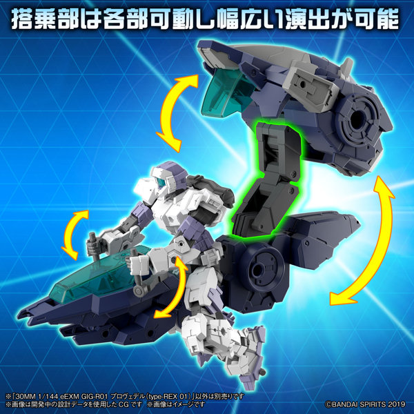 30MM 1/144 eEXM GIG-R01 プロヴェデル（type-REX 01）
