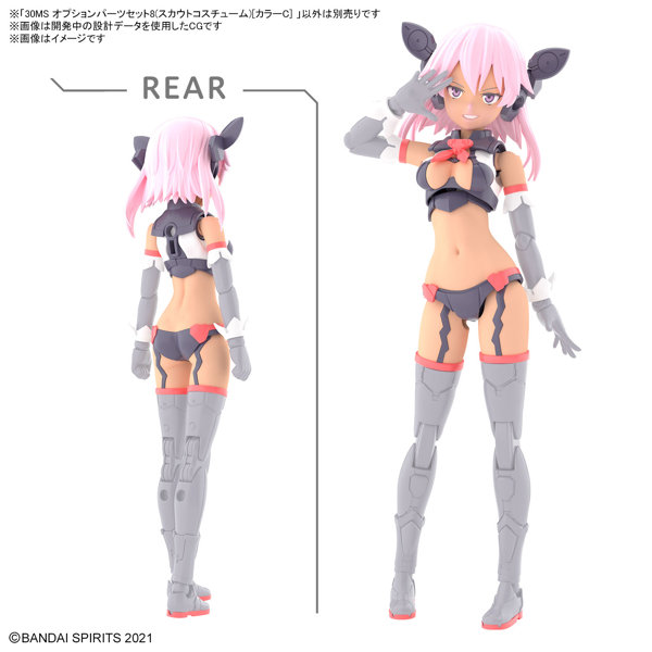 30MS オプションパーツセット8（スカウトコスチューム）［カラーC］