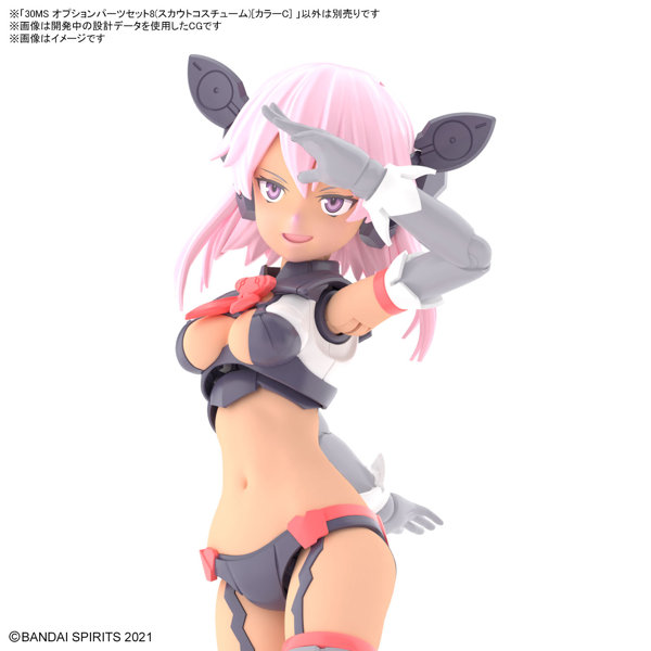 30MS オプションパーツセット8（スカウトコスチューム）［カラーC］
