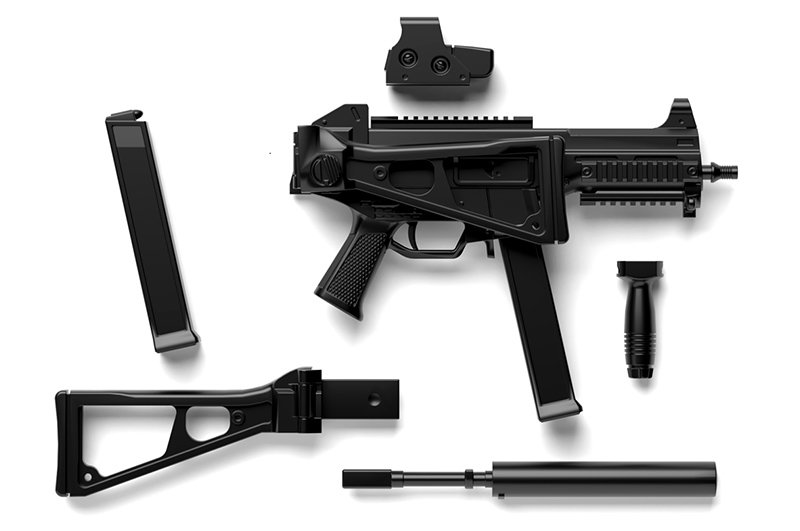 リトルアーモリー LADF02 ドールズフロントラインUMP45タイプ